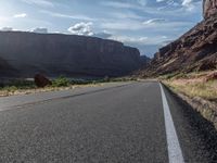 Road Through Colorado River Canyon: A Stunning Landscape