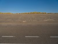 Road through Holland's Coastal Landscape - Stock Photo