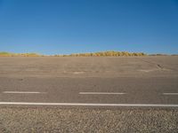 Road through Holland's Coastal Landscape - Stock Photo