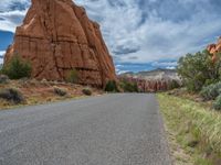 Road Through Kodachrome Basin State Park, Utah, USA