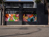 Road Through Los Angeles: Asphalt and Classic Architecture