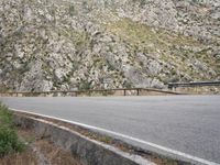 Road Through Mountains in Spain, Europe
