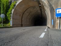 Road through the Pyrenees in Spain