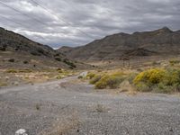 Road Through Utah's Desert Mountain Landscape 002