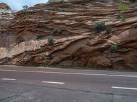 Road Through Zion National Park, Utah, USA