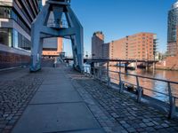 Road to Pier, Hamburg, Germany