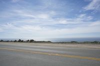 Road trip along the Pacific Coast Highway at dawn