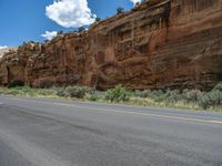 Road in the USA: Clouds and Nature