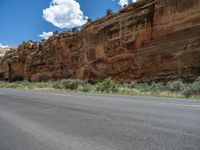 Road in the USA: Clouds and Nature