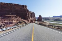 Straight Down the Road in Utah