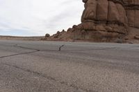 Desert Road in Utah, USA