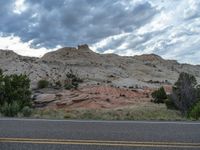 Road in Utah, USA: Head of the Rocks