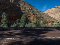 Road in Zion National Park, Utah