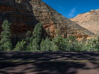 Road in Zion National Park, Utah