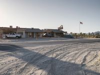 Roads of Los Angeles: Suburban Landscape at Dawn