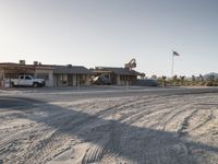Roads of Los Angeles: Suburban Landscape at Dawn