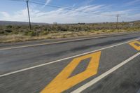 Endless Road through the African Desert