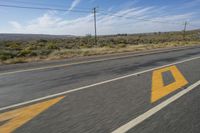 Endless Road through the African Desert