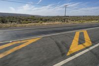 Endless Road through the African Desert