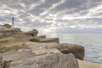 Rocky Cliff Coast: Dawn with Sunshine