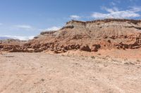 the desert is very sparse, with no people on it and no people walking around
