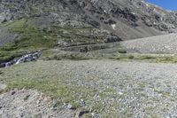 Rocky Mountains: Low Dirt Road in Colorado 001