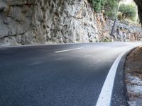 Rocky Road Pathway in Spain's Low Mountains