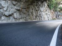 Rocky Road Pathway in Spain's Low Mountains