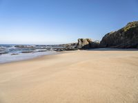 Rocky Shoreline in Europe: A Day by the Ocean