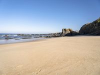 Rocky Shoreline in Europe: A Day by the Ocean