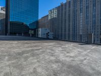 Rooftop Parking Deck in Atlanta, Georgia