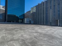 Rooftop Parking Deck in Atlanta, Georgia