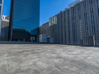 Rooftop Parking Deck in Atlanta, Georgia