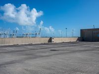 Rooftop Parking Lot in Miami, USA