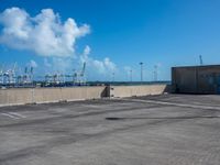 Rooftop Parking Lot in Miami, USA