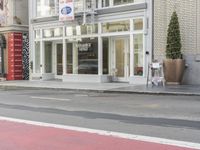 Row Houses with Brick Facades and Porch Entrances in San Francisco