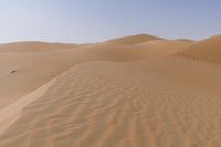 Rugged Desert Road in Liwa, Sahara