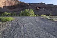 Rugged Desert Road in Utah's Red Rock