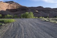 Rugged Desert Road in Utah's Red Rock