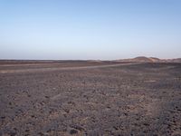 Rugged Dirt Road in the Moroccan Desert