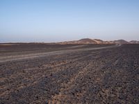 Rugged Dirt Road in the Moroccan Desert