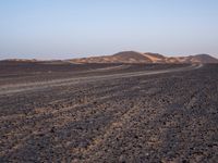 Rugged Dirt Road in the Moroccan Desert