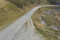 Rugged Landscape of Europe: High Elevated Road