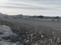 Rugged Landscape: Coastal Terrain in Iceland