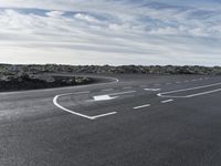 Rugged Landscape of Iceland: Lava and Lake