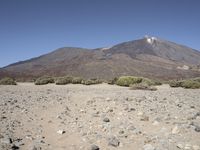 Rugged Landscape of Tenerife: Mountain Range and Open Space