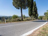 Rugged Landscape: Tuscany Rural Road