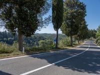 Rugged Landscape: Tuscany Rural Road