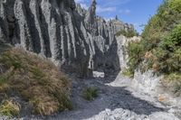 Rugged Mountain Landscape with Low Dirt Road