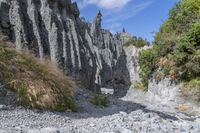 Rugged Mountain Landscape with Low Dirt Road